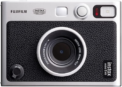 Foto 3 | Cámara Fujifilm Instax Mini Evo Hybrid Negra Con Película Y Cámara - Venta Internacional.