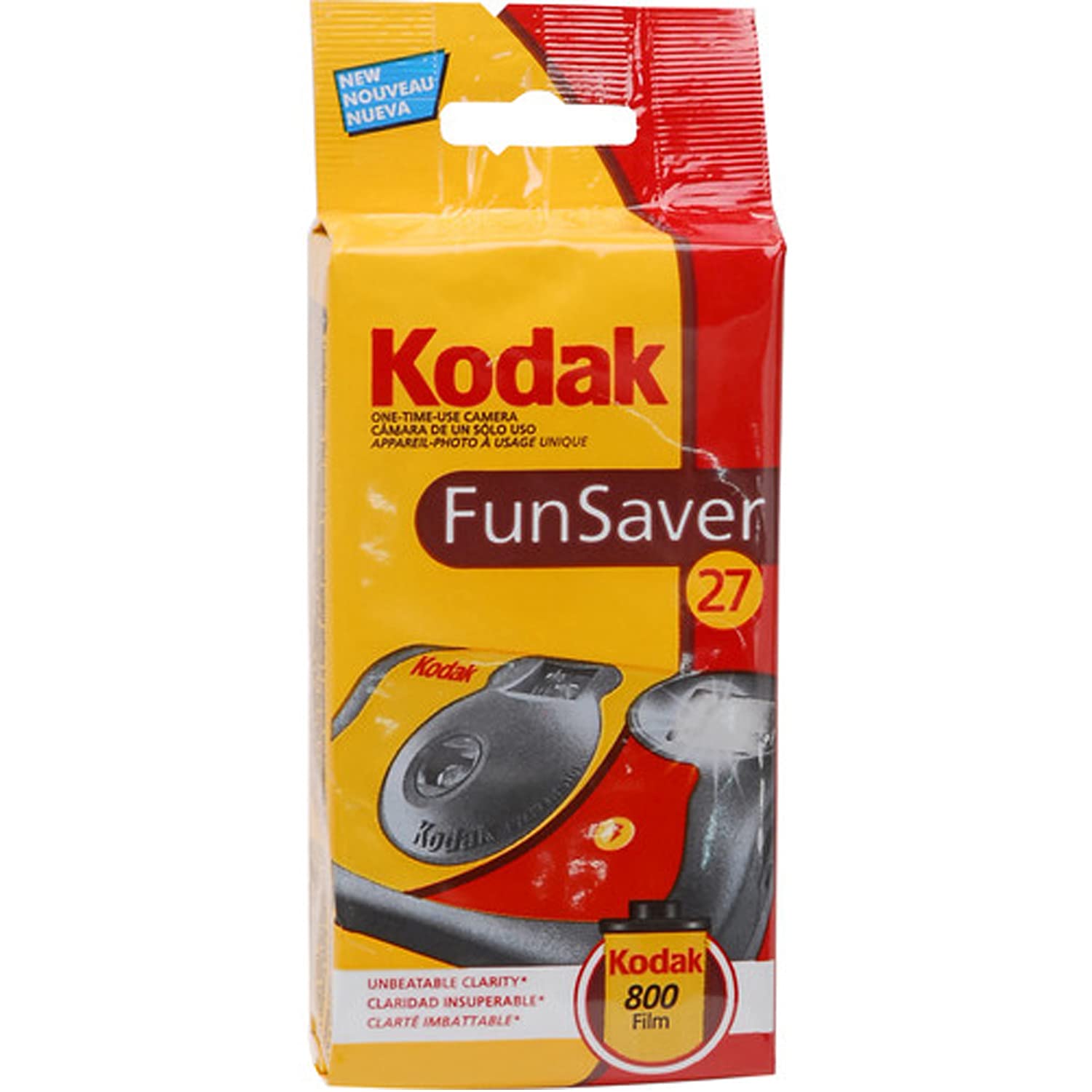 Foto 2 | Cámara Desechable Kodak Fun Saver 27 Exp Con Flash Iso 800 - Venta Internacional.