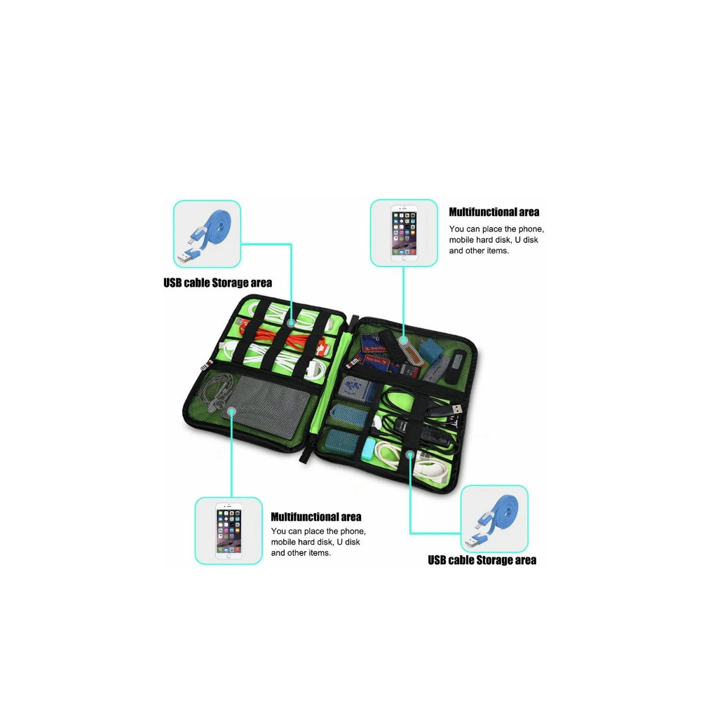 Foto 4 pulgar | Bolso Organizador para Viaje Malubero color Negro