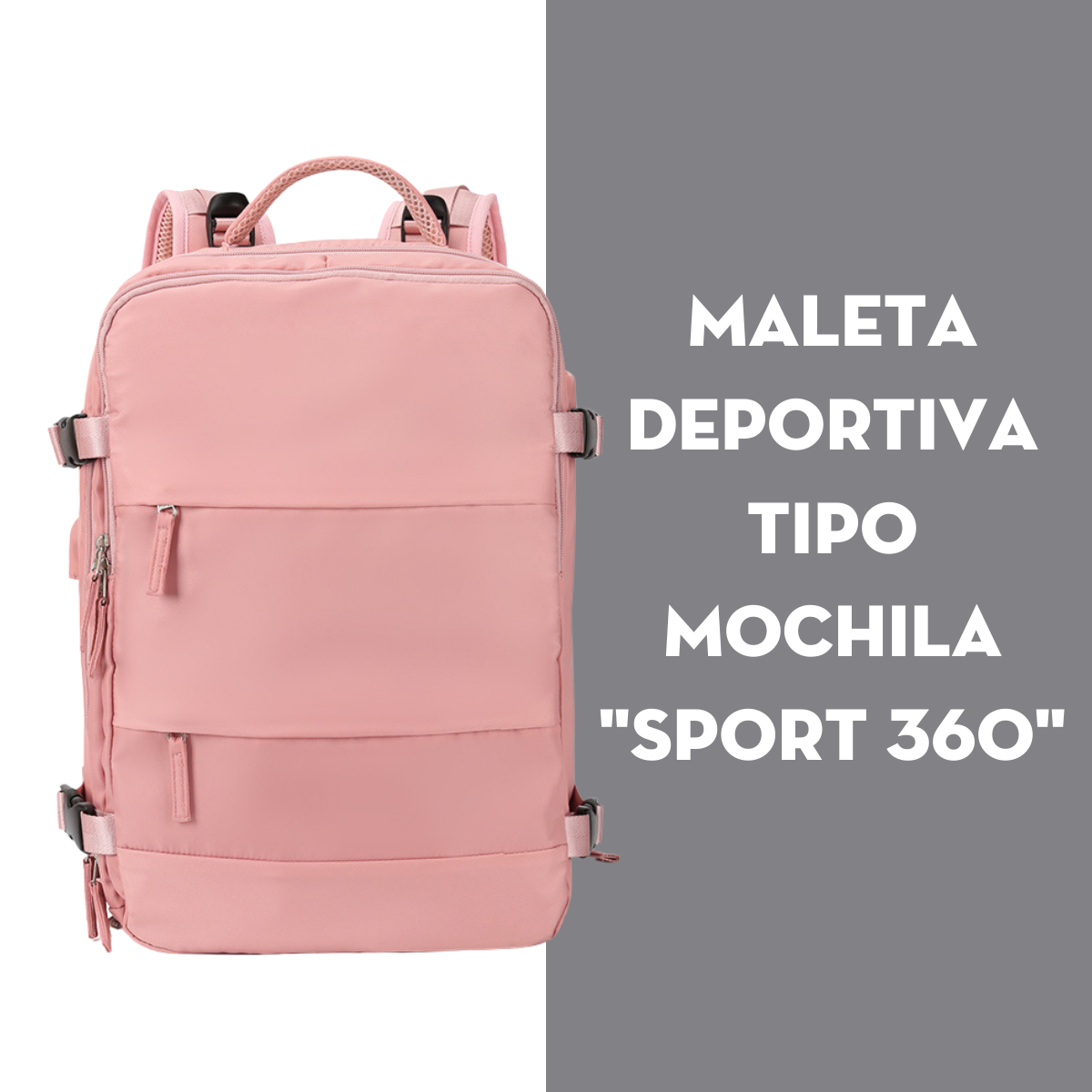 Foto 2 | Maleta Mima2 MAL001R color Rosa 1 Pieza
