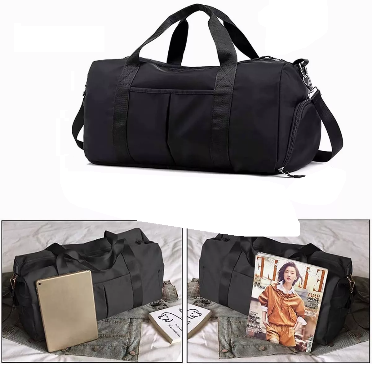 Foto 3 | Maletas Deportiva Eo Safe Imports Esi-5517 Negro