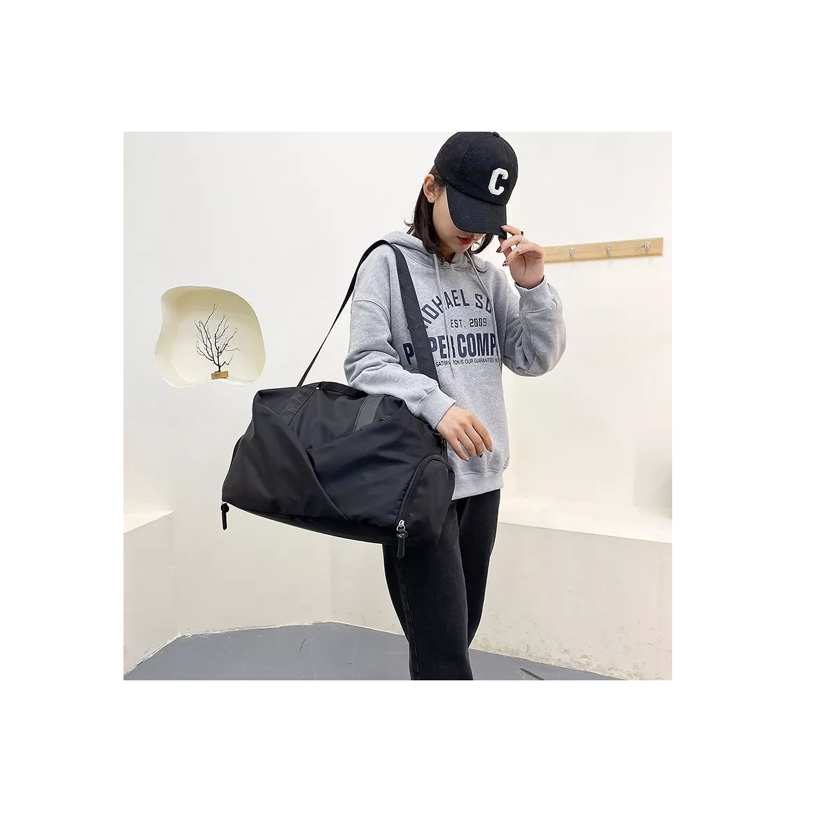 Foto 2 | Maleta Deportiva  Eo Safe Imports Wesi-5771 Negro