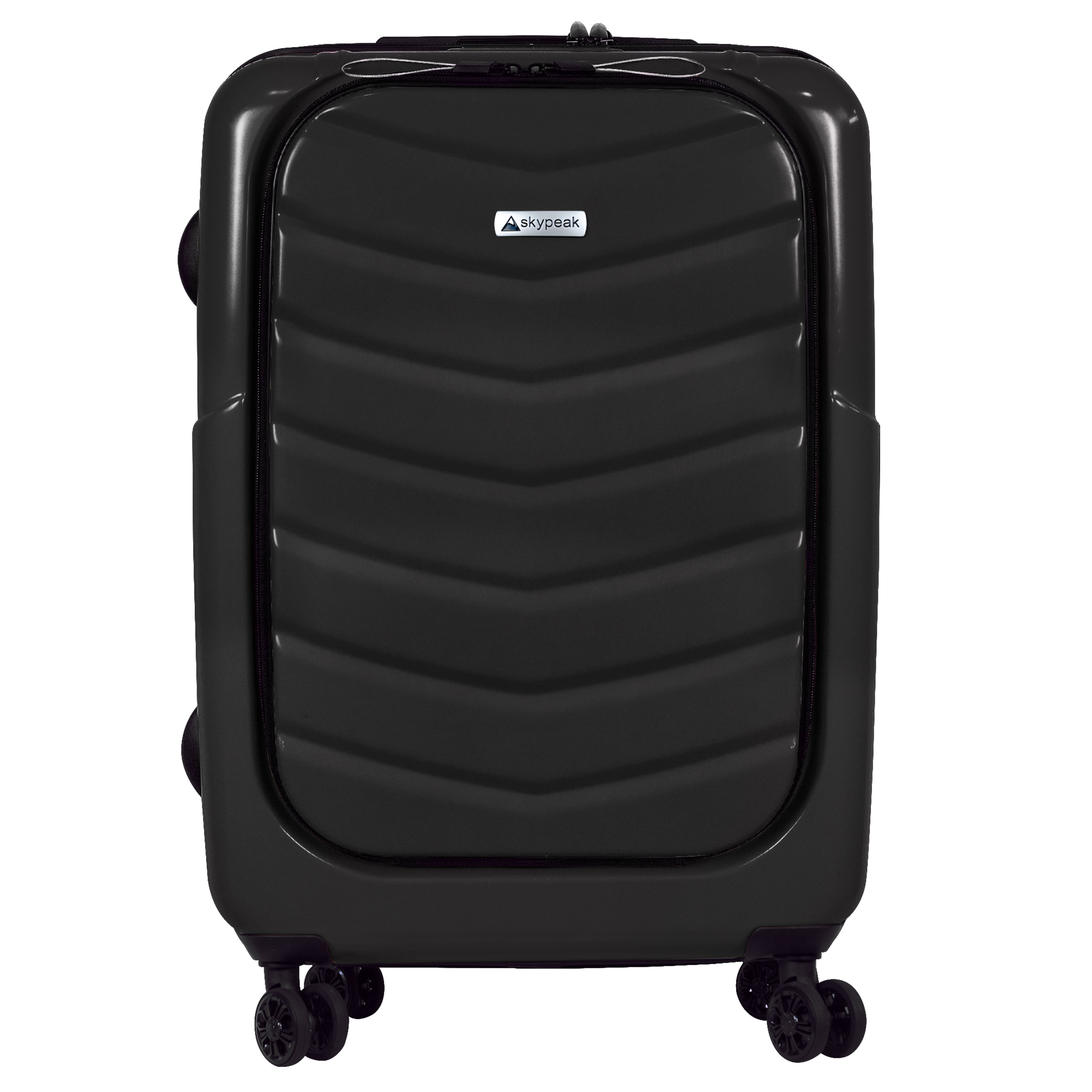 Maleta Rodante Rígida Skypeak PRL-200190204BK color Negro 20''