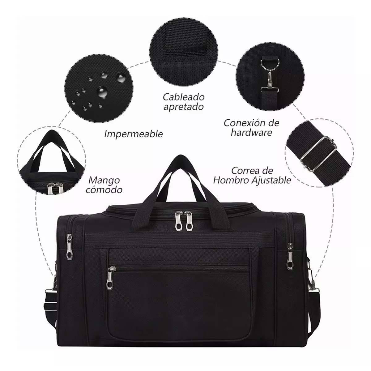 Foto 5 | Maleta Deportiva Eo Safe Imports Esi6679 color Negro