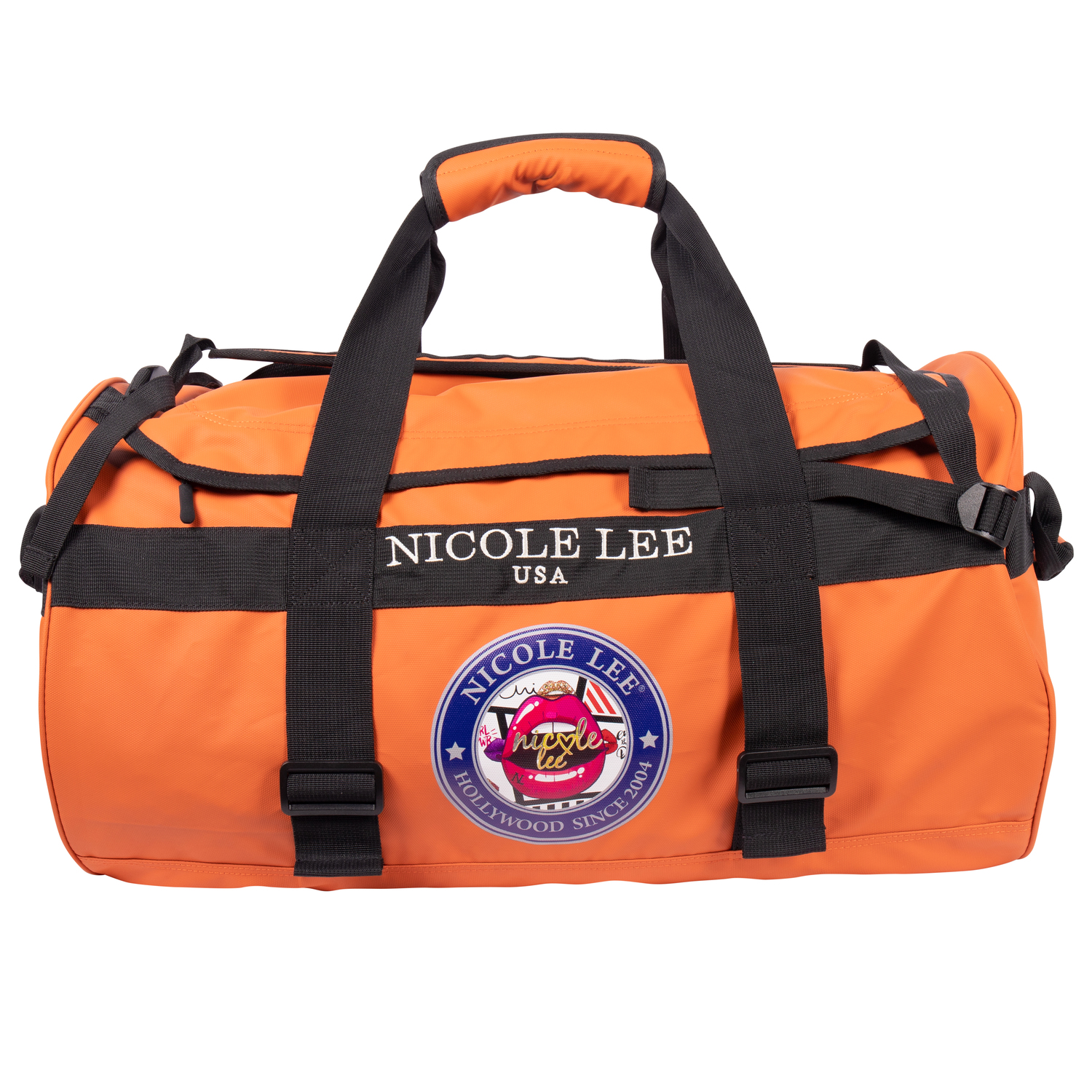 Maleta Nicole Lee color Naranja Convertible 2 en 1 para Viaje