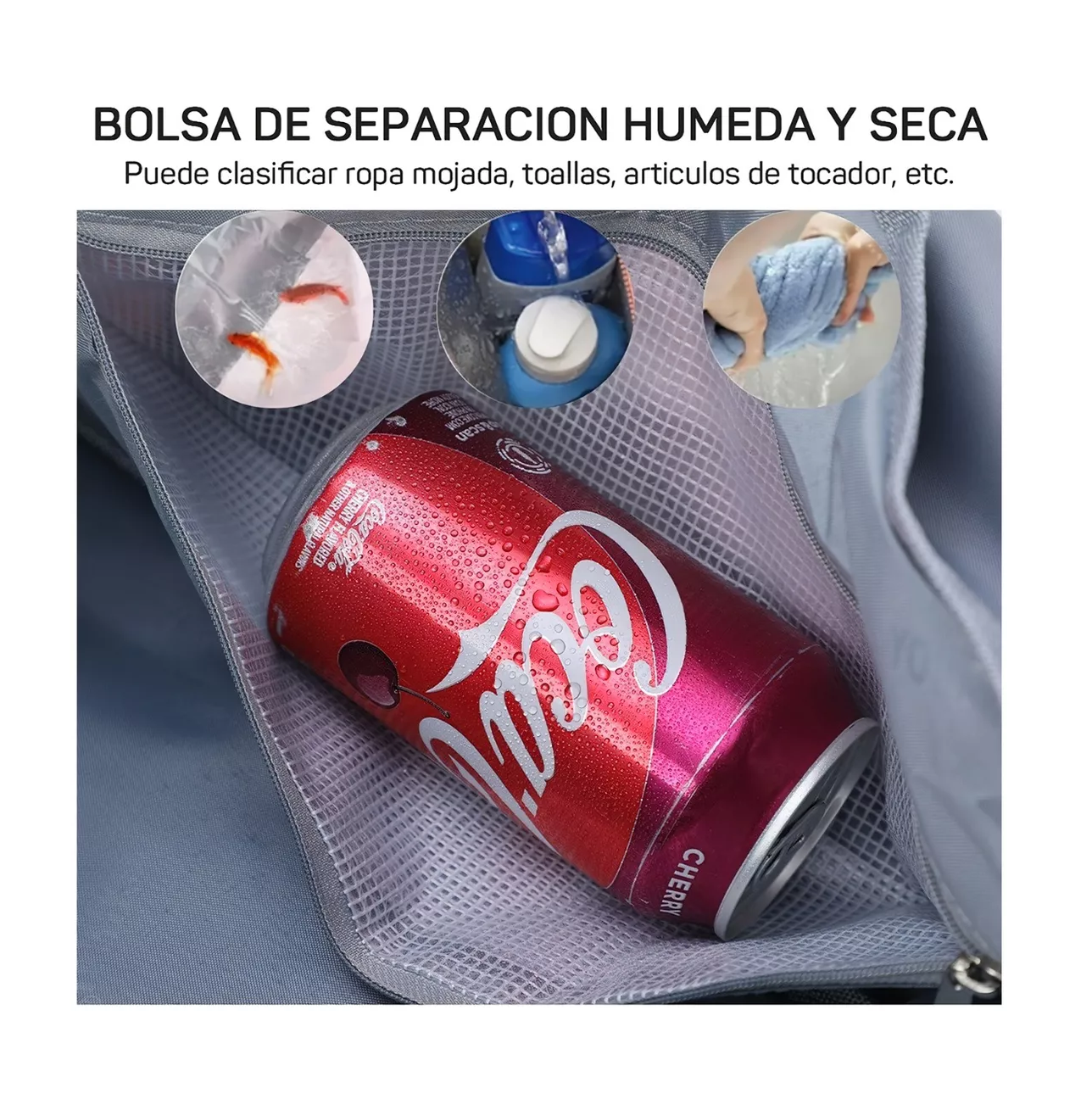 Foto 6 pulgar | Maletas Deportivas BELUG color Rosa de Viaje para Mujer
