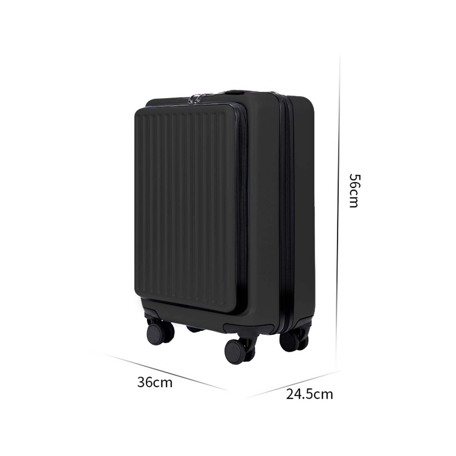 Foto 3 | Maleta de Mano Carry On 20" Puerto USB Bolsa Frontal