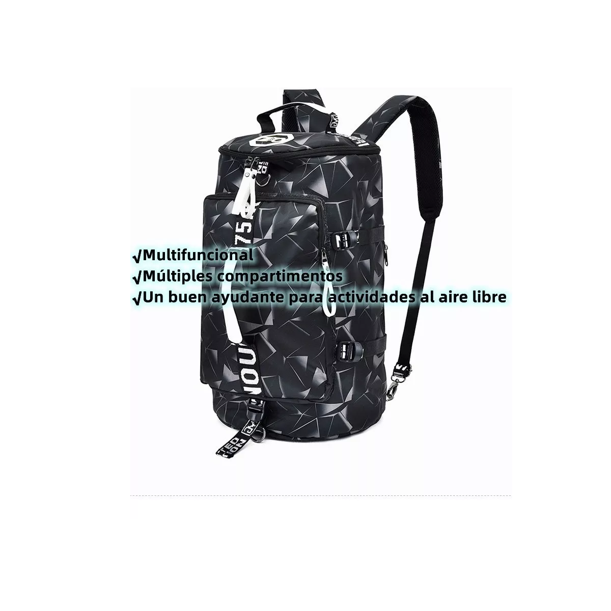 Foto 4 pulgar | Maleta Deportiva Eo Safe Imports ESI-8062 color Negro