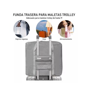 Foto 2 | Bolsa para Equipaje de Mano Belug Gris