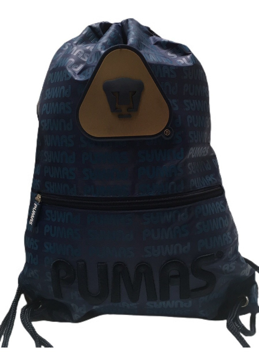 Morral De Equipo Pumas Unam Original, Azul Oscuro