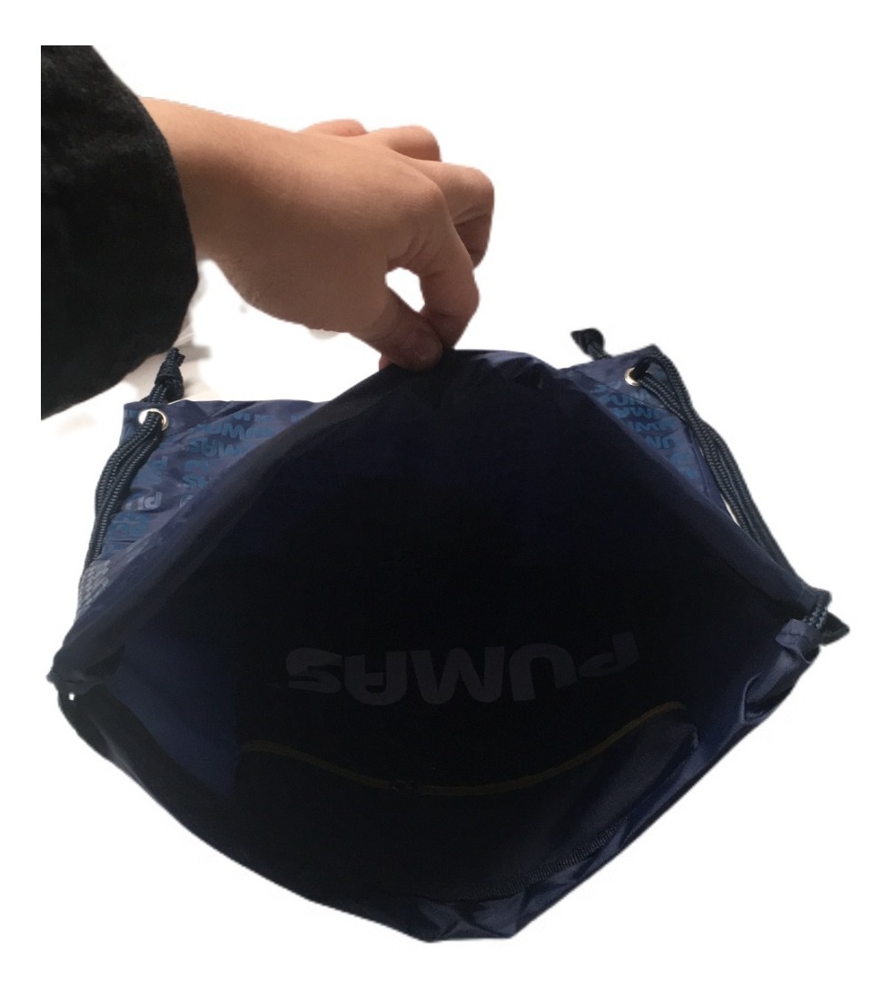 Foto 4 pulgar | Morral De Equipo Pumas Unam Original, Azul Oscuro