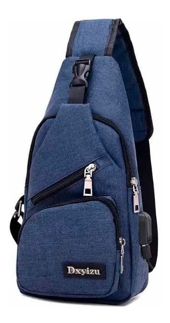 Mochila Cruzada Funbu color Azul