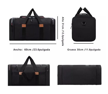 Foto 5 | Maleta Sport color Negro