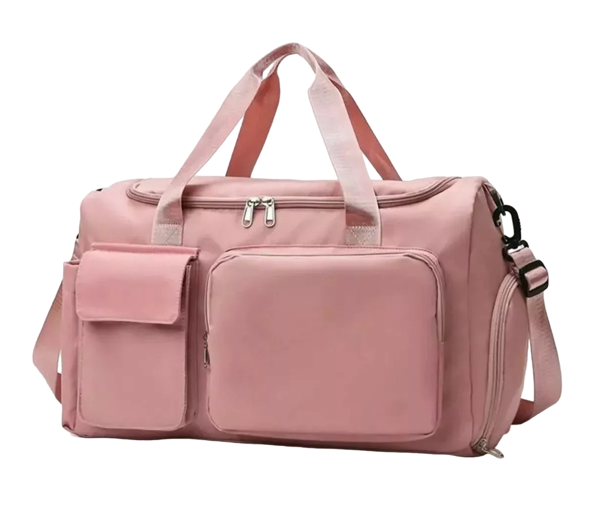 Maleta Mochila Deportiva para Gym/Bag de Viaje Rosa