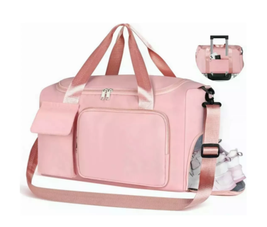 Foto 2 | Maleta Mochila Gym Deportiva Fitness Bag De Viaje Mujer, Rosa