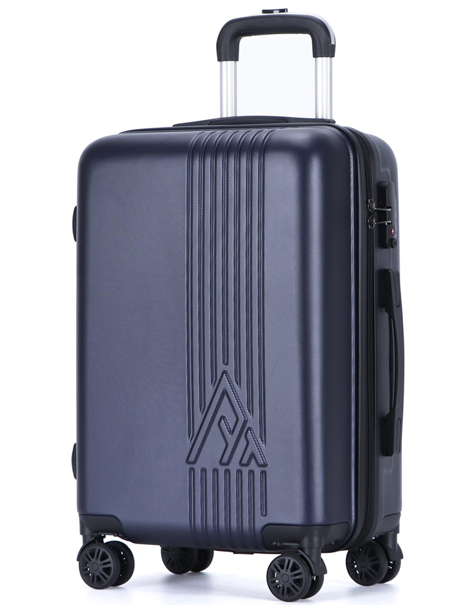 Maleta de Mano Armored Travel de 20" color Azul con Ruedas