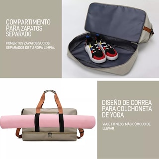 Foto 4 | Maleta Deportiva Eo Safe Imports Esi10113 color Gris