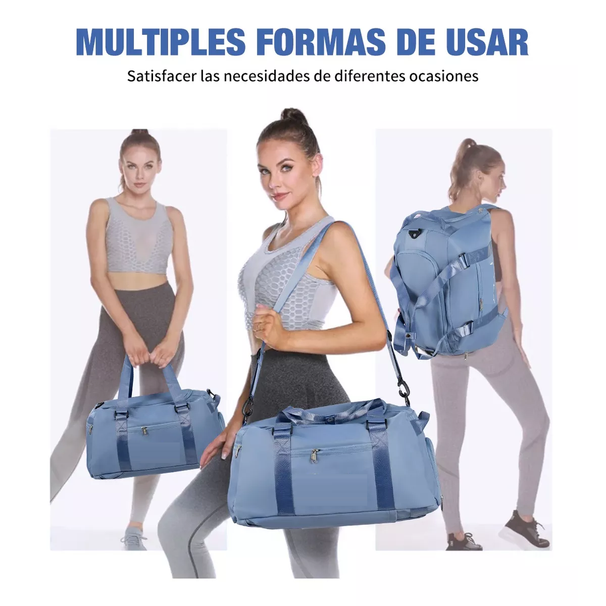 Foto 7 pulgar | Maleta Deportiva Eo Safe Imports Esi10116 color Azul