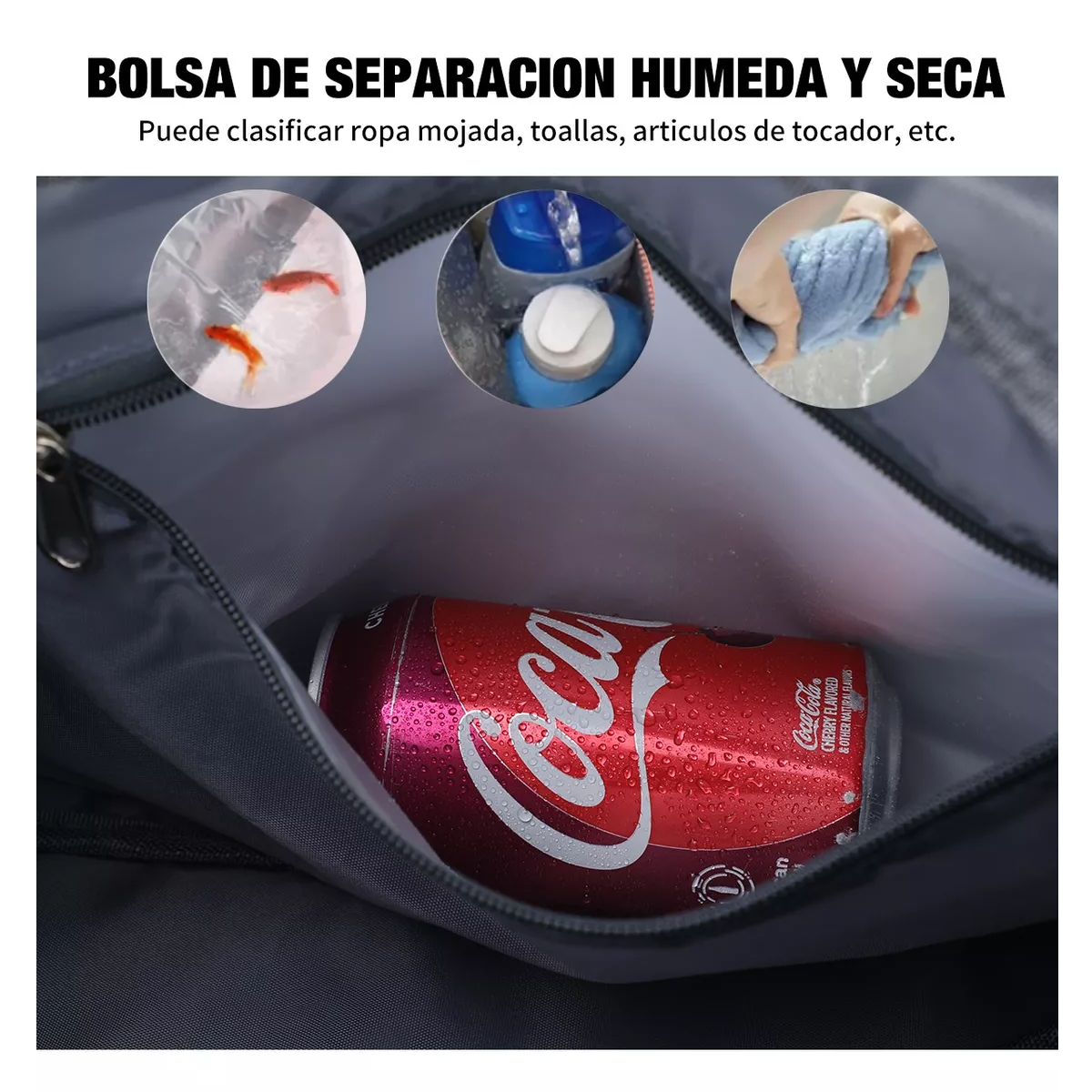 Foto 7 pulgar | Maleta Deportiva Eo Safe Imports Esi10117 color Negro