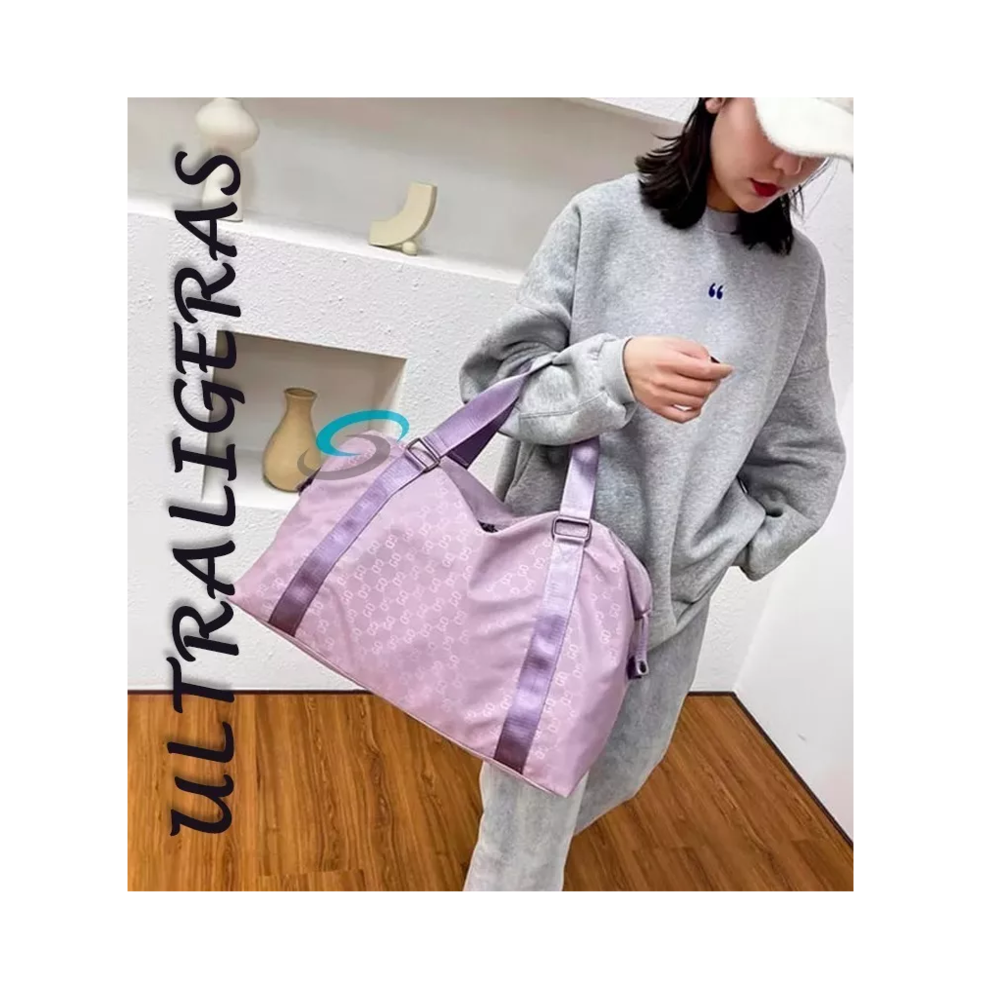 Foto 5 pulgar | Bolsa Deportiva Belug Lila