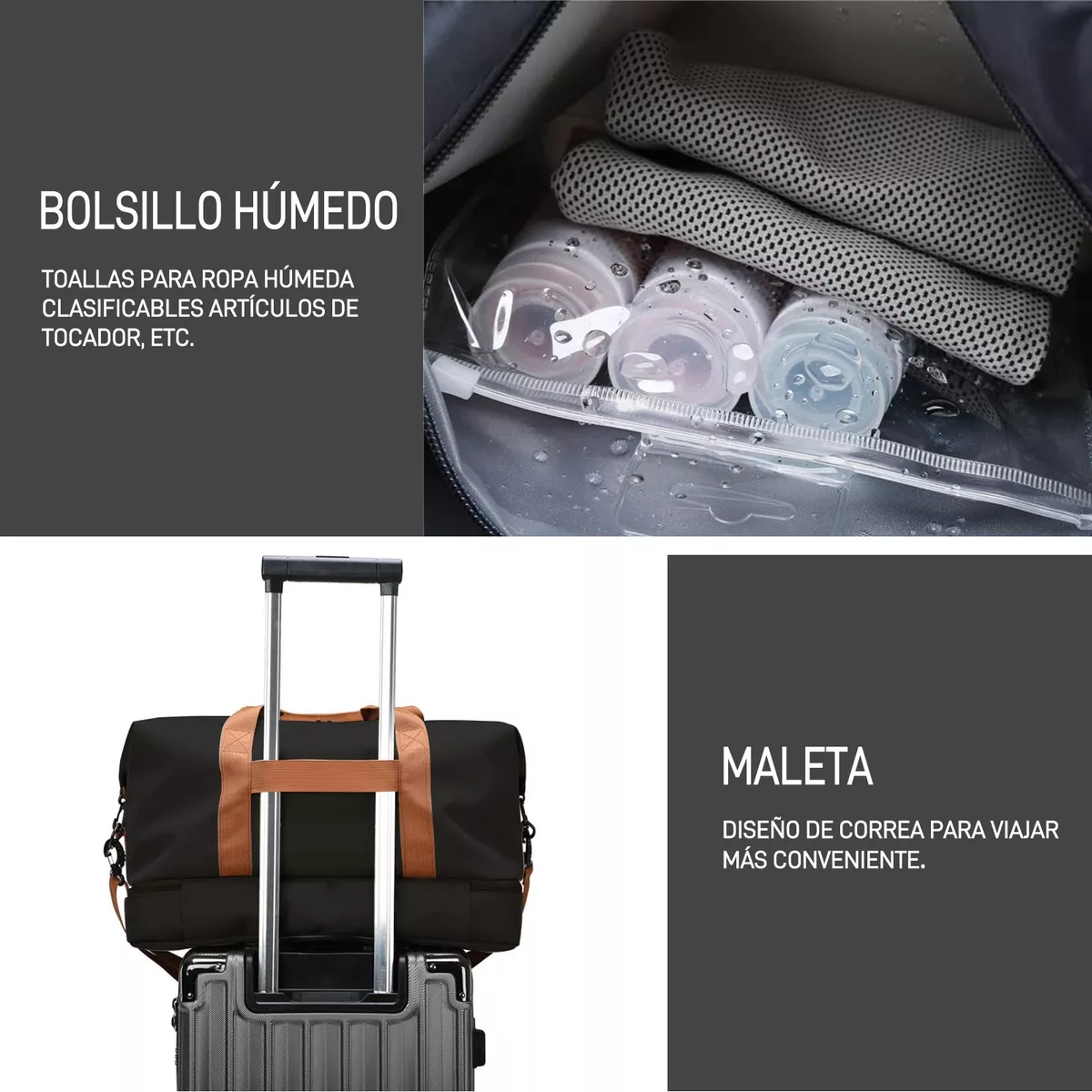 Foto 5 pulgar | Maleta Deportiva Eo Safe Imports Esi10114 color Negro