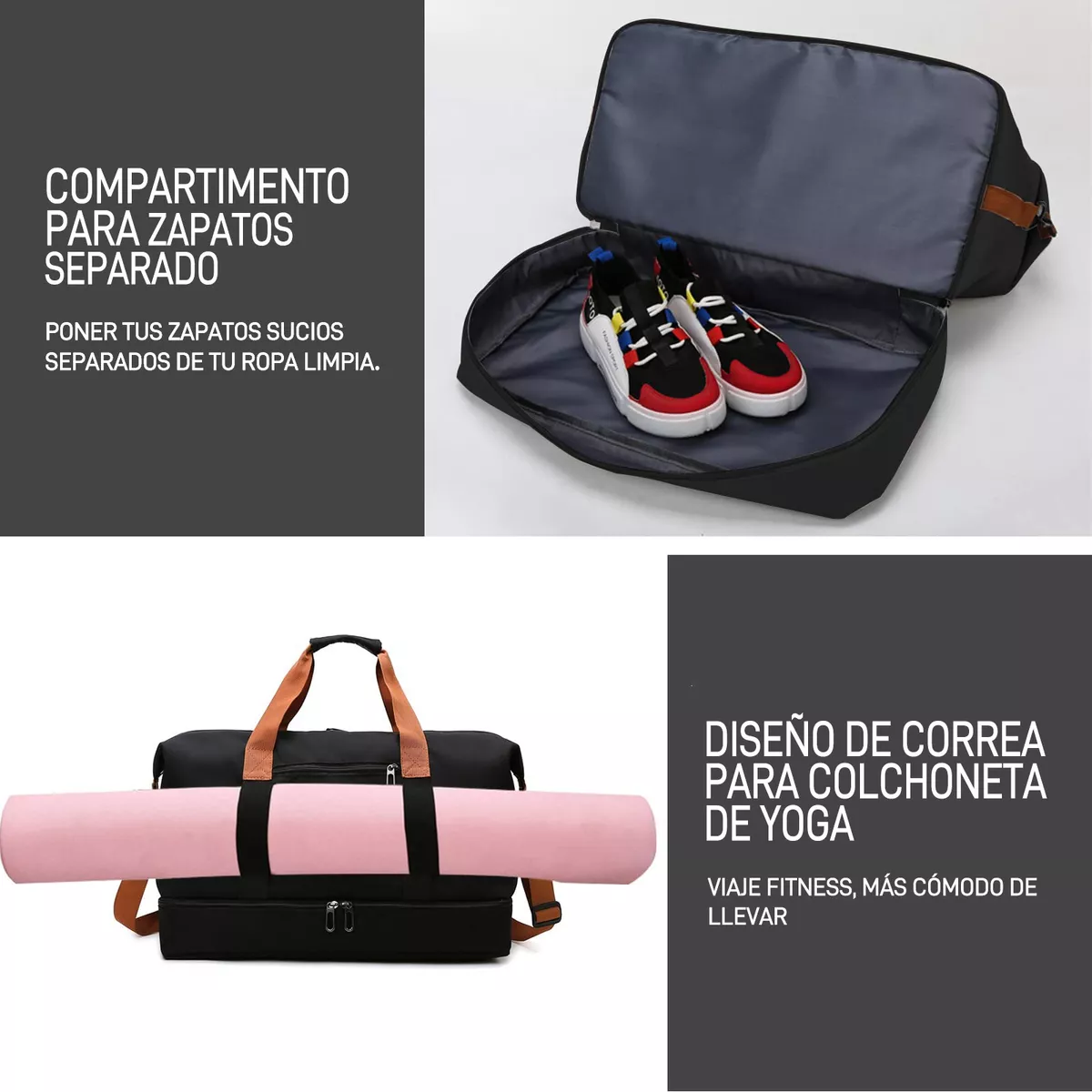 Foto 6 pulgar | Maleta Deportiva Eo Safe Imports Esi10114 color Negro