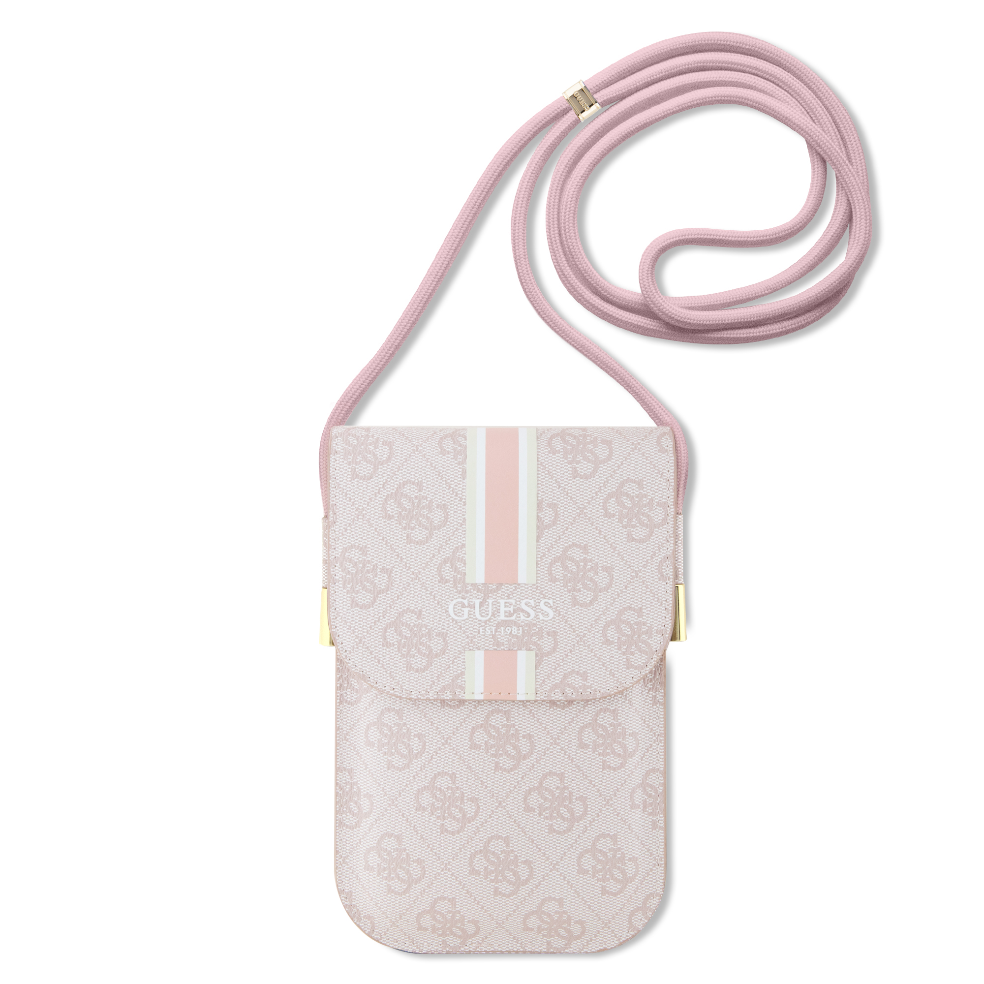 Foto 2 pulgar | Wallet Guess Line Stree Rosa Universal