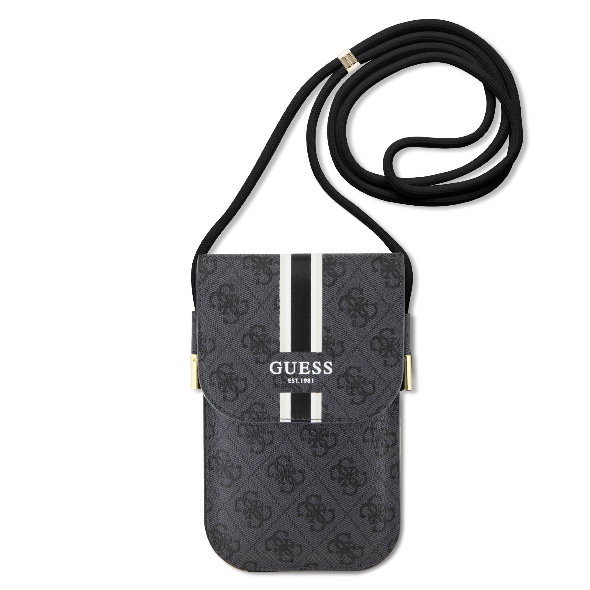 Wallet Guess Line Stree Gris Universal