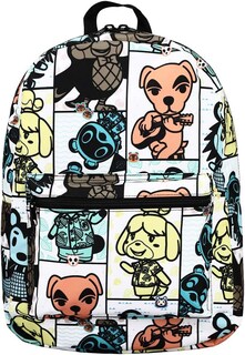 Foto 1 | Mochila de Laptop Animal Crossing con Estampado de Azulejos de Videojuegos en Línea