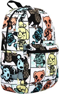 Foto 3 | Mochila de Laptop Animal Crossing con Estampado de Azulejos de Videojuegos en Línea