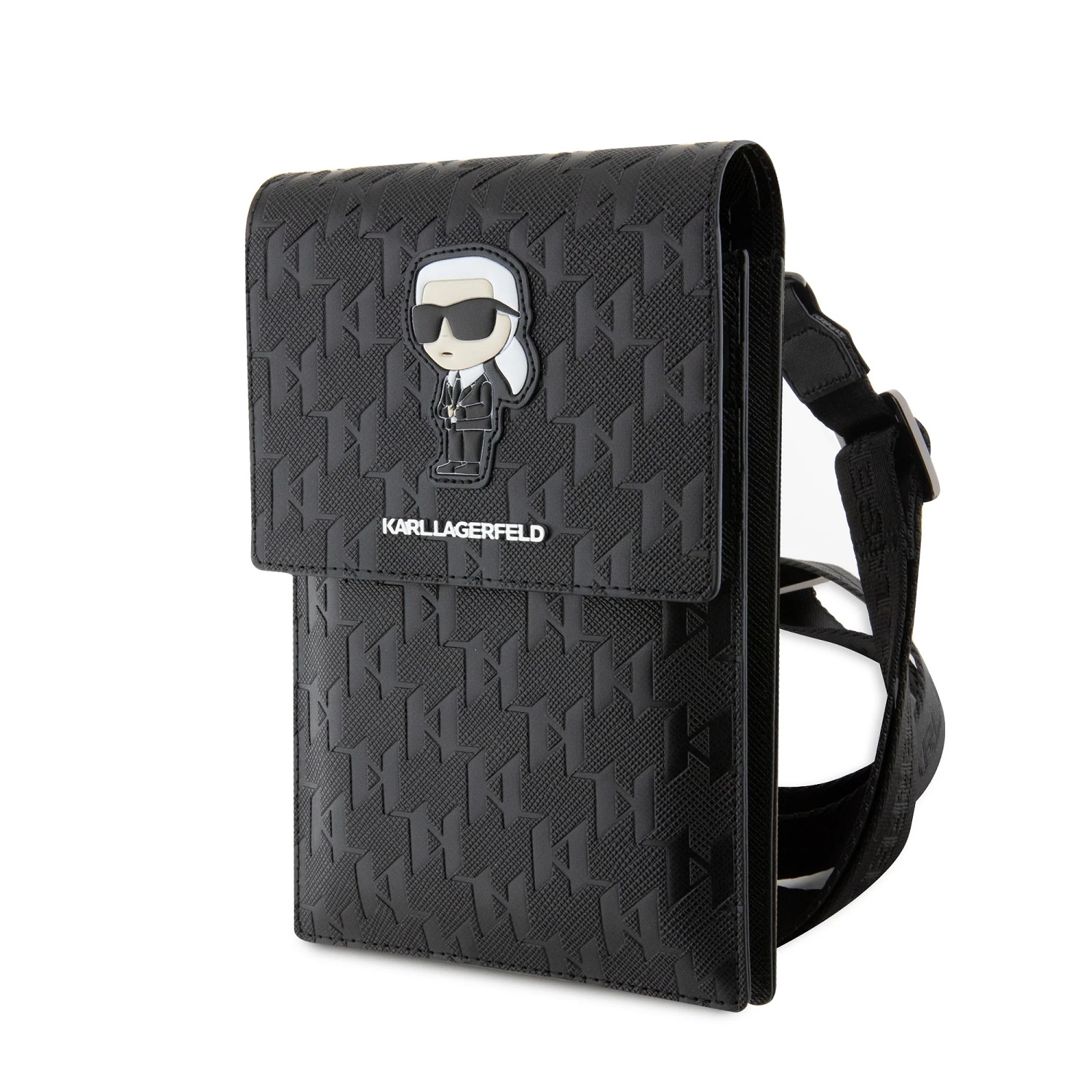 Foto 3 pulgar | Cartera Karl Lagerfeld Negra