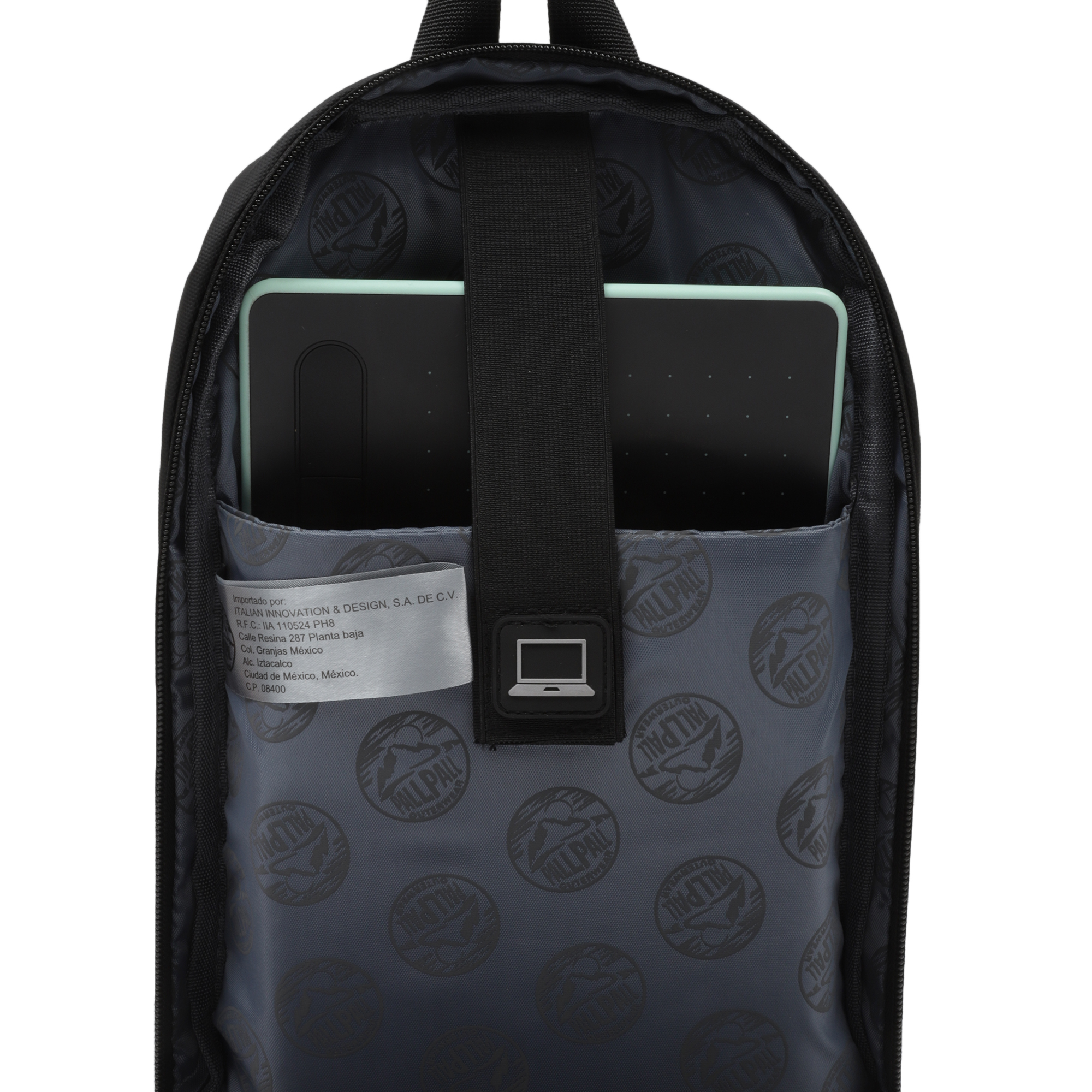 Foto 7 | Mochila Bandolera Ecd Unisex Negra