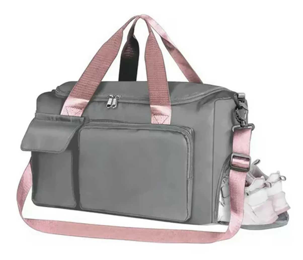 Foto 2 | Maleta Deportiva para Dama, Color Gris