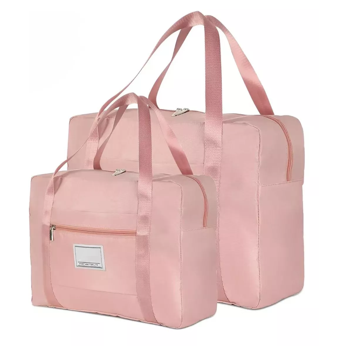 Maletas De Mano,maleta Deportiva,accesorios De Viaje,2piezas Eo Safe Imports Esi-12037 Rosa