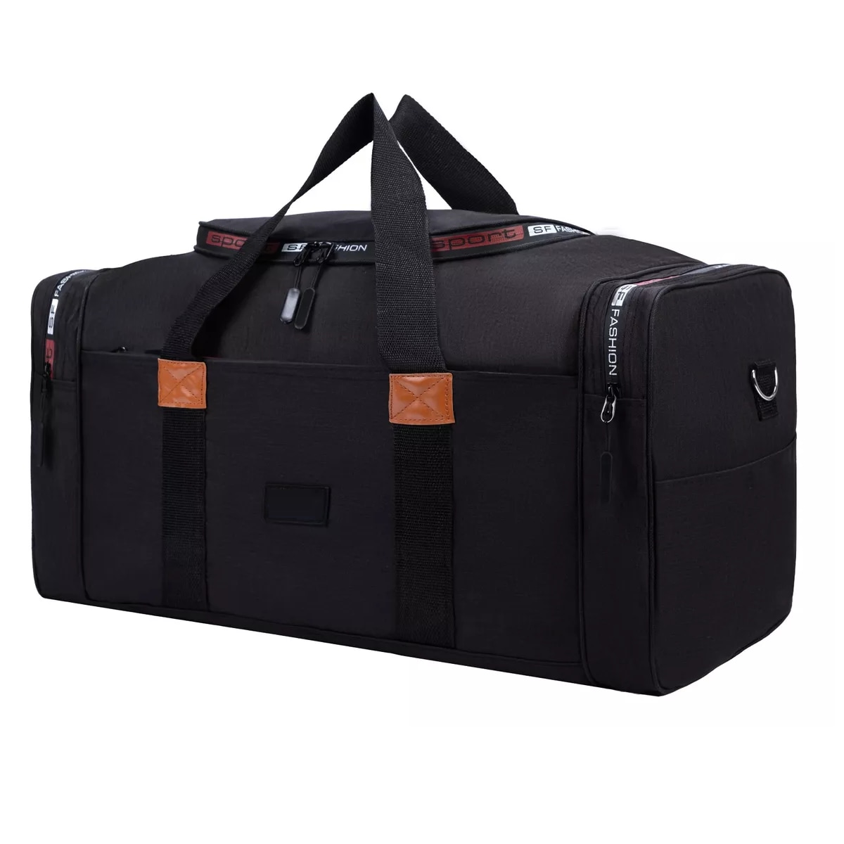 Maleta Gran Capacidad Deportiva Viaje Bolso Fitness Moda  Eo Safe Imports Esi-12034 Negro $609