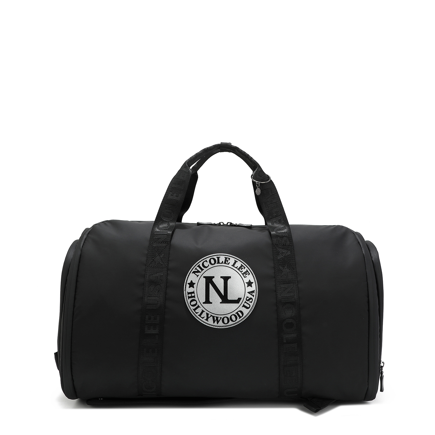 Maleta De Viaje Nicole Lee Con Múltiples Asas Negro