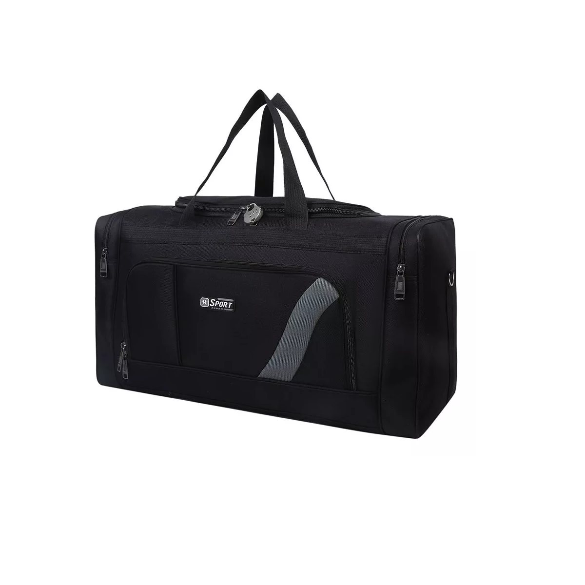 Maleta Gym Deportiva Bolsa Viaje Mochila Fitness Eo Safe Imports Esi-12507 Negro