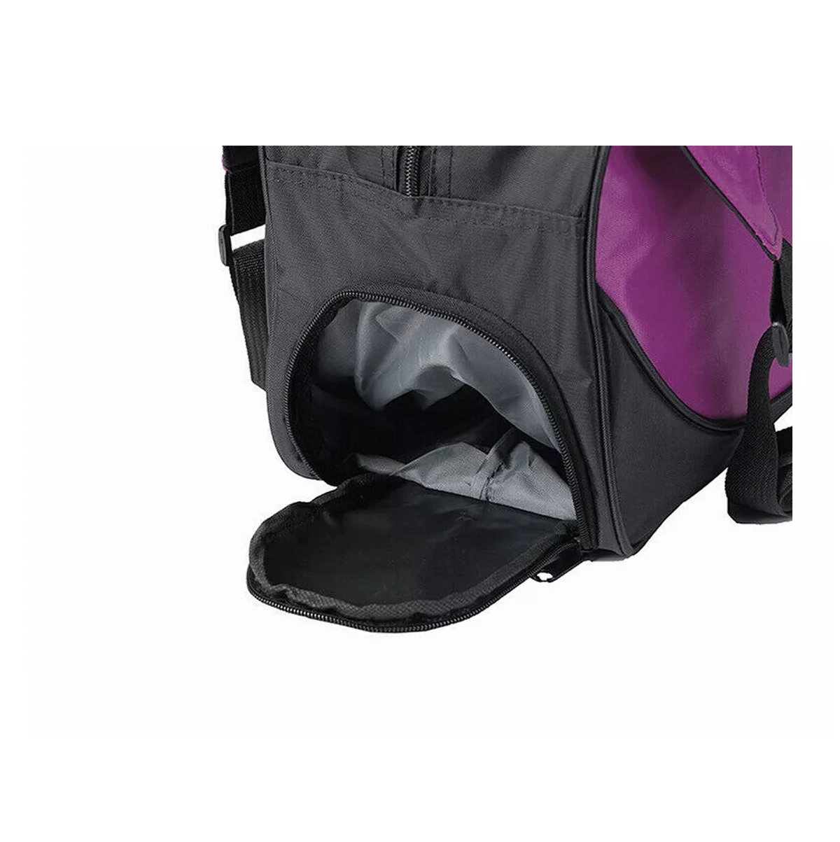 Foto 6 pulgar | Maleta Deportiva Bolsa De Gym Viaje Mochila Fitness Yoga Bag Morado
