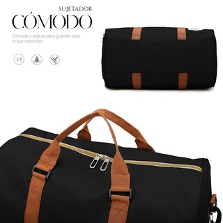 Foto 7 | Maleta De Viaje Bolsa Shendy Vendy Mochila Fitness Bag Negro