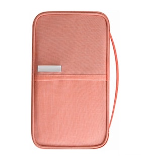 Foto 1 | Cartera Porta Funda - Pasaporte - Documentos color Rosa