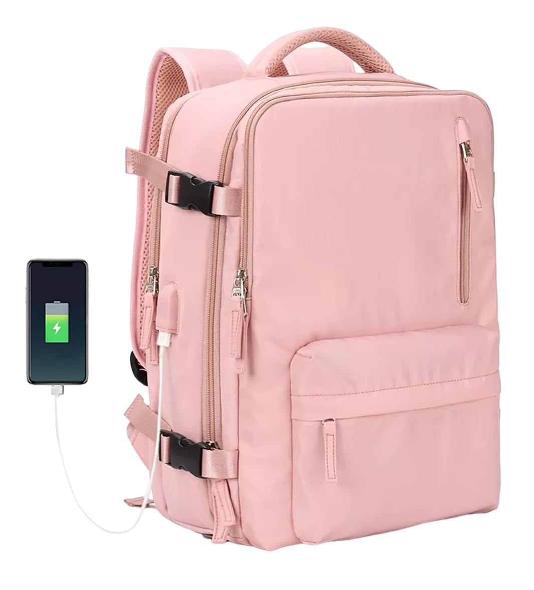 Mochila Belug Rosa de Viaje