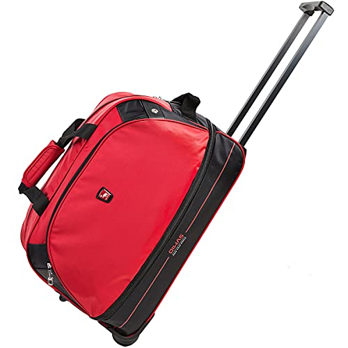 Foto 2 pulgar | Bolsa de Viaje Oiwas Roja 55 Litros con Ruedas 22'' - Venta Internacional