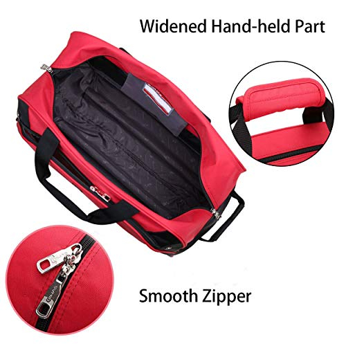 Foto 7 pulgar | Bolsa de Viaje Oiwas Roja 55 Litros con Ruedas 22'' - Venta Internacional