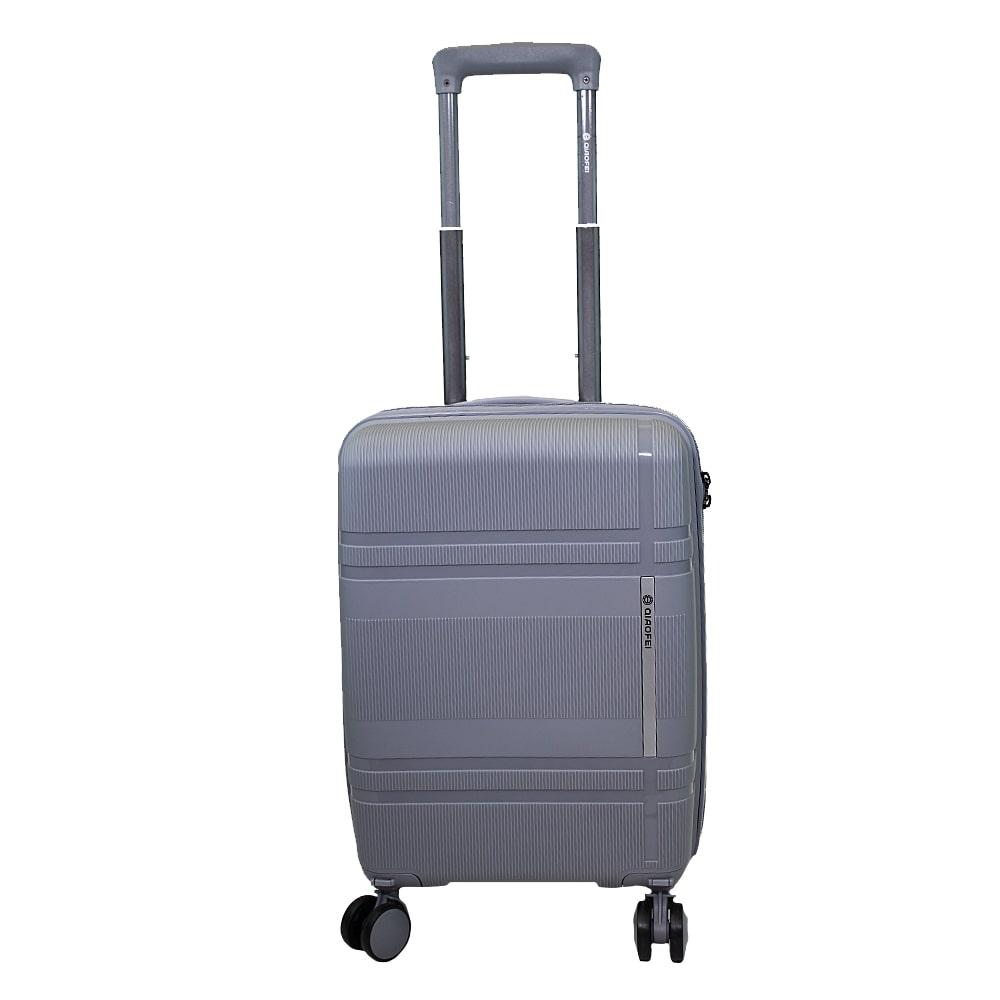 Maleta con Ruedas Miguel Petacas Gris de 18"