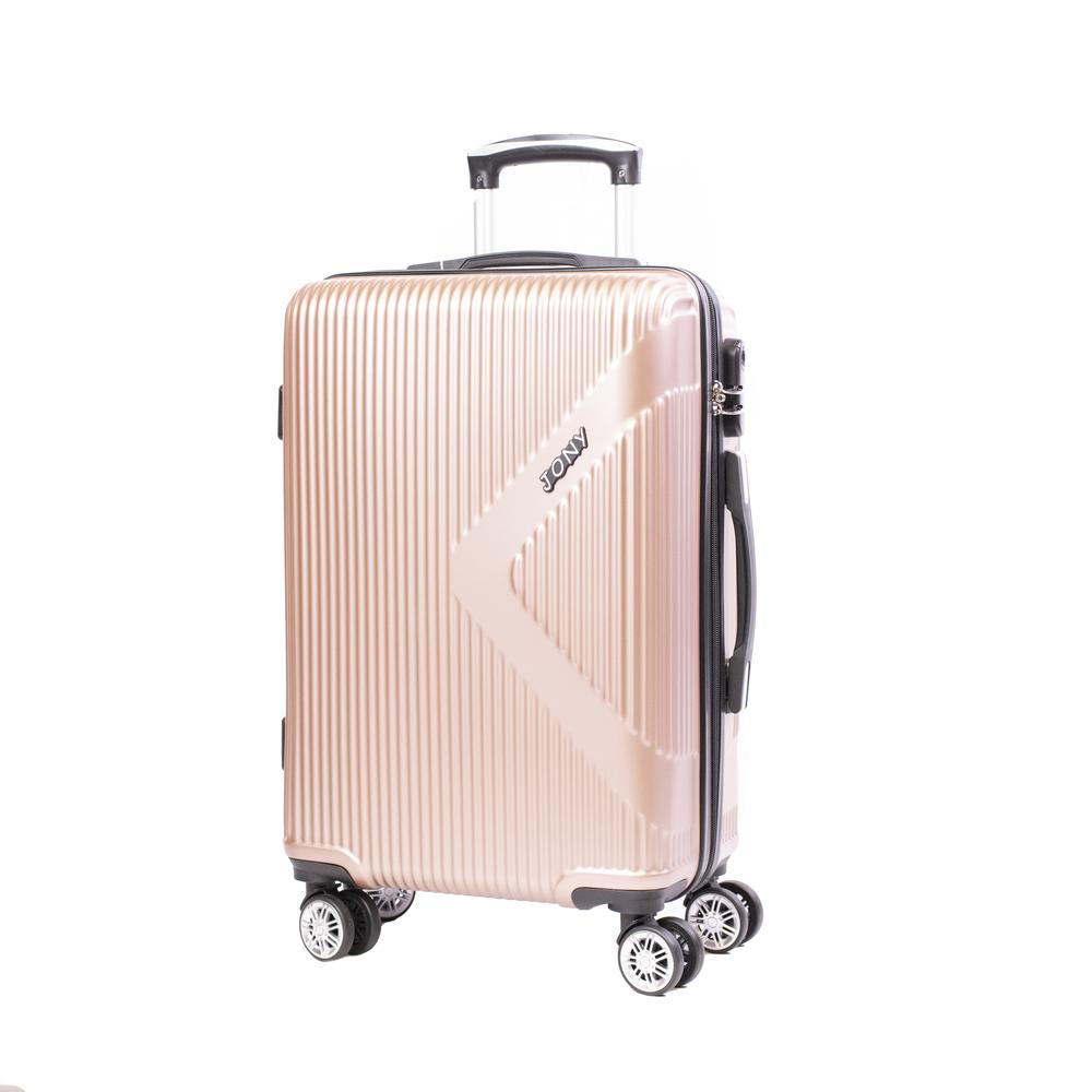Maleta con Ruedas Miguel Petacas Rosa de 20"