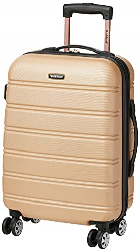 Equipaje Rockland Melbourne Hardside Champagne 20L con Ruedas - Venta Internacional