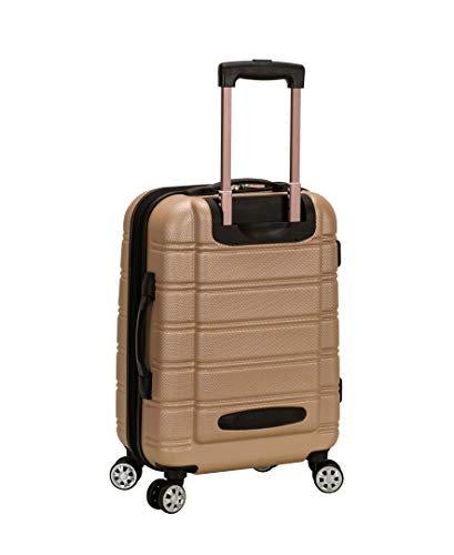 Foto 5 pulgar | Equipaje Rockland Melbourne Hardside Champagne 20L con Ruedas - Venta Internacional