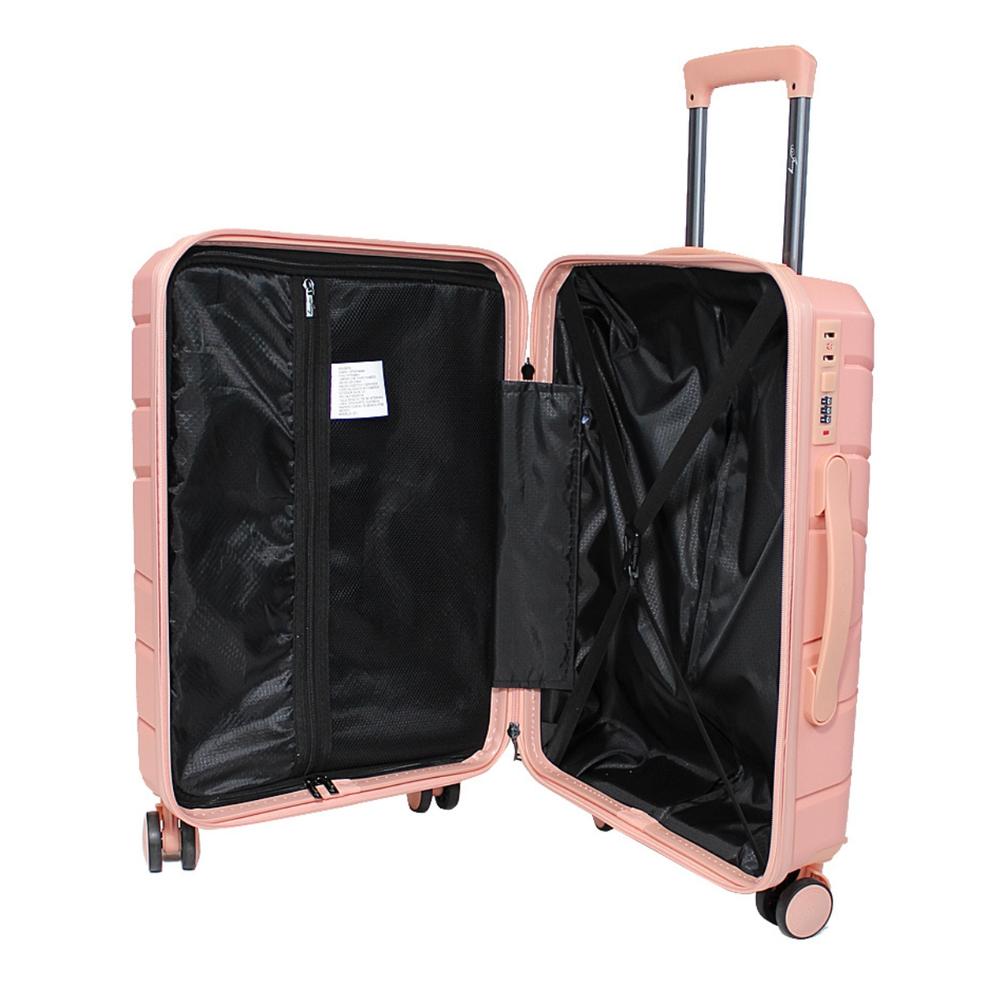 Foto 4 | Maleta de Cabina Jon Z-01 20'' Rosa Claro