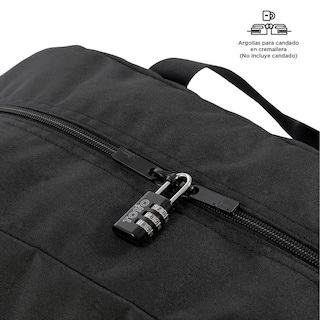 Foto 3 | Maleta Deportiva Totto Tula Active Small 2310-n01s Negro Negro