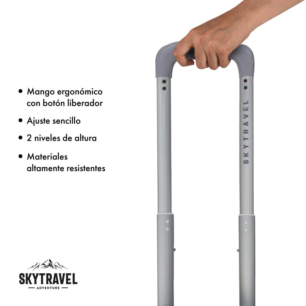 Foto 6 pulgar | Maleta con Ruedas Sky Travel 4 Piezas color Beige